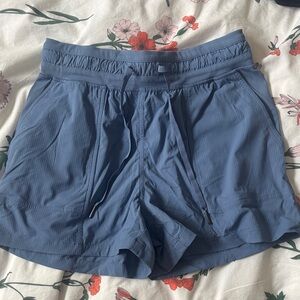 Lululemon Gray/Blue Dance Studio Shorts